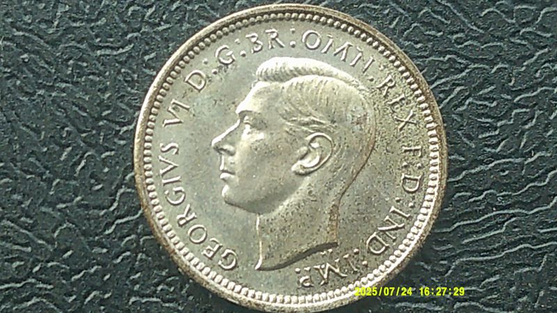 1937 - Maundy Fourpence