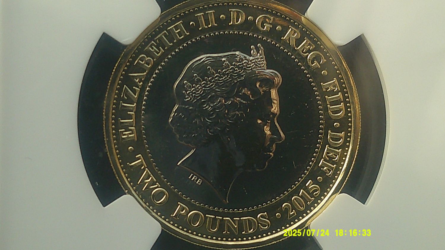 2015 - Two Pounds  (Magna Carta)