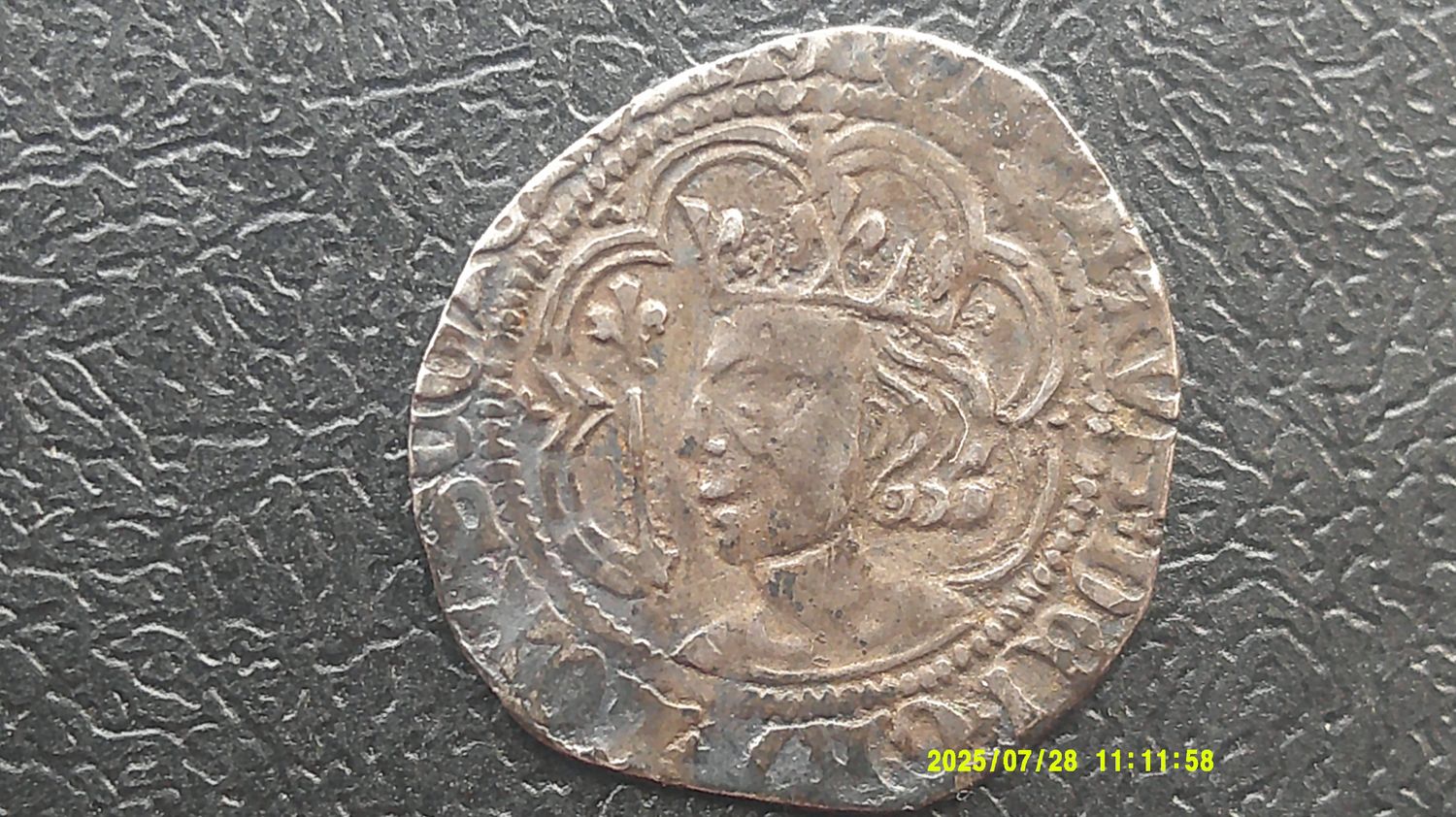 Robert II Halfgroat  -  1371-1390  (Perth Mint)  Very Scarce