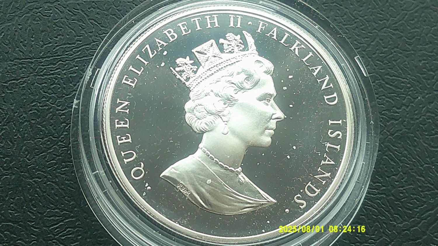 Falkland Islands Silver Proof Fifty Pence - 1993 (40th Anniversary of the Coronation ) MRPD