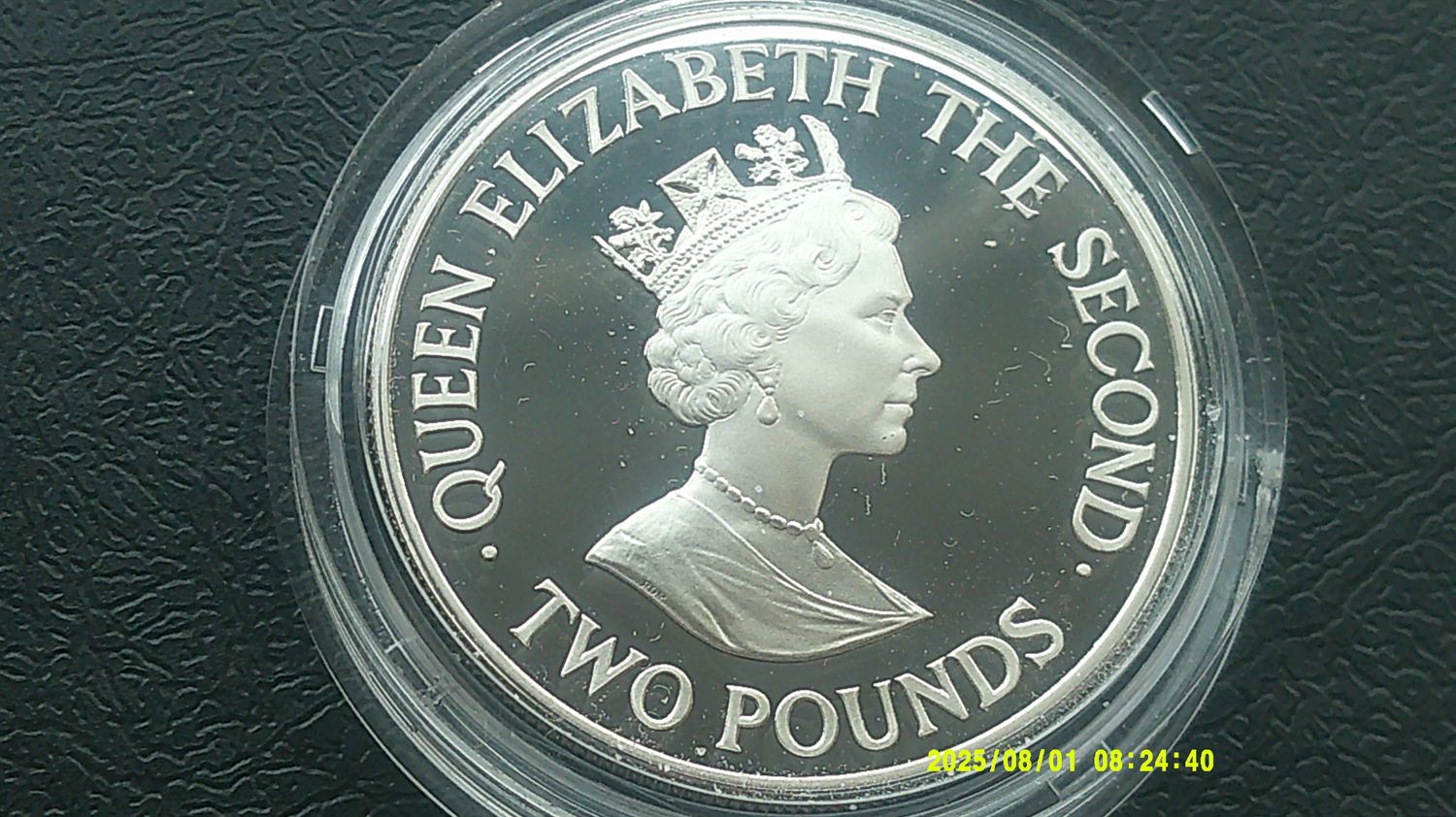 Jersey £2 Silver Proof - 1993 (40th Anniversary of the Coronation) HRPD