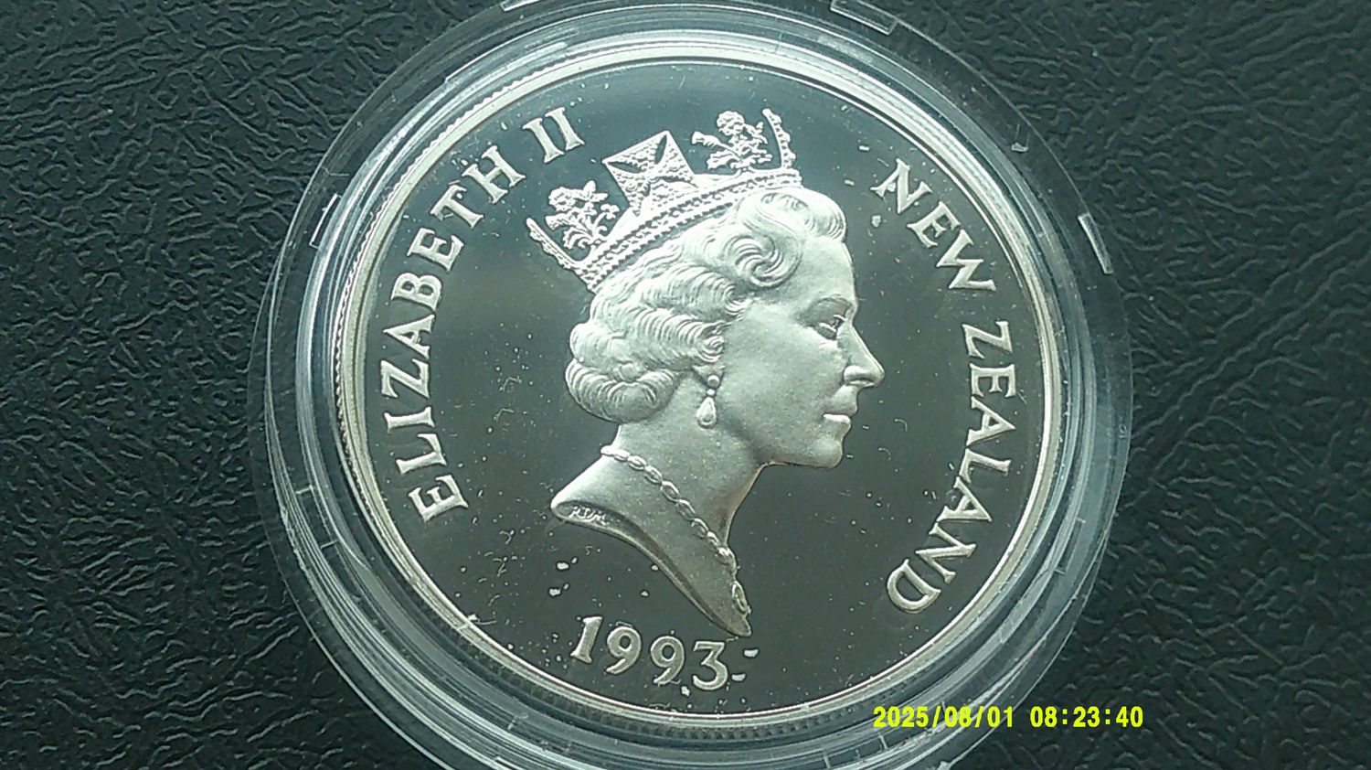 New Zealand 5 Dollars Silver Proof - 1993 (40th Anniversary of the Coronation) HRPD