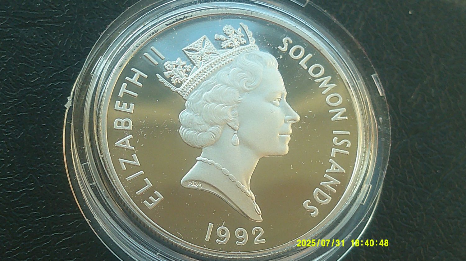 Solomon Islands 10 Dollars Silver Proof - 1993 (40th Anniversary of the Coronation) HRPD