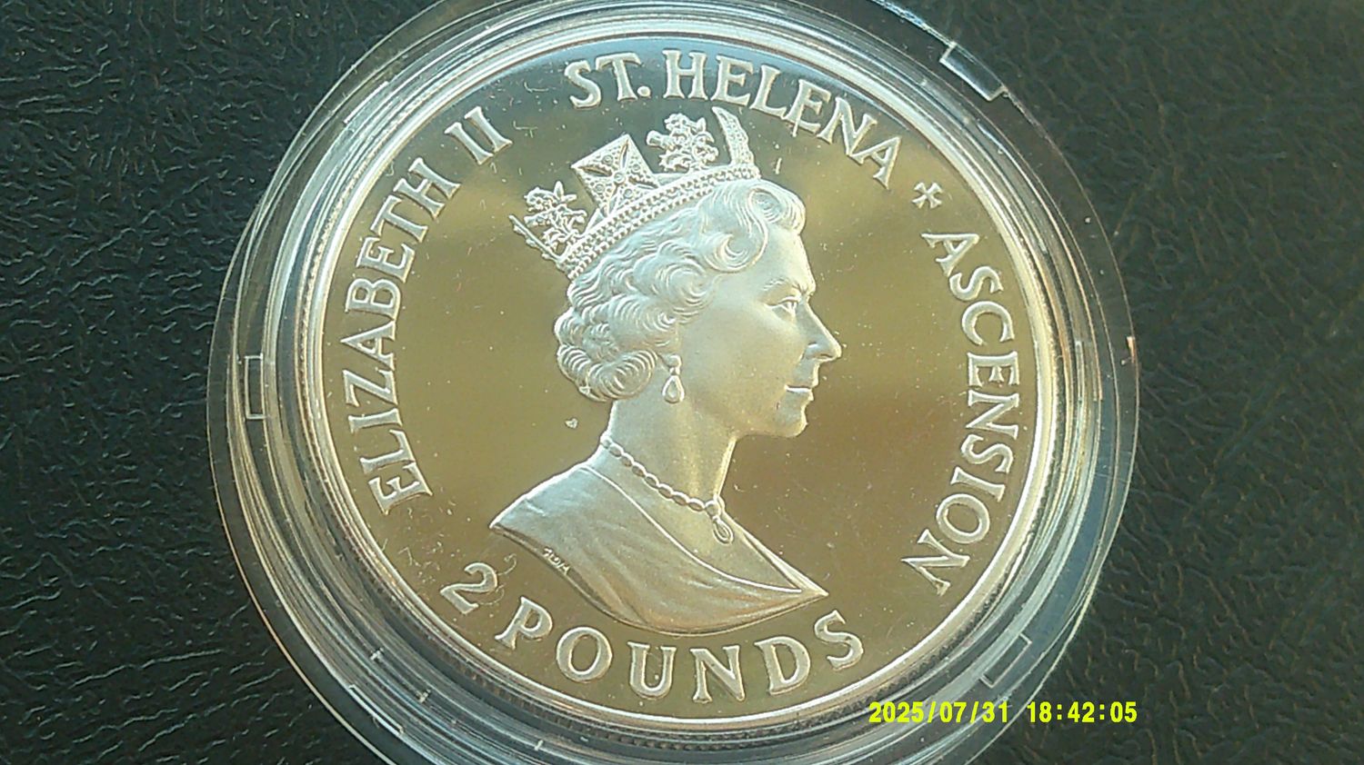 St Helena & Ascension Two Pounds - 1993 (40th Anniversary of the Coronation) HRPD