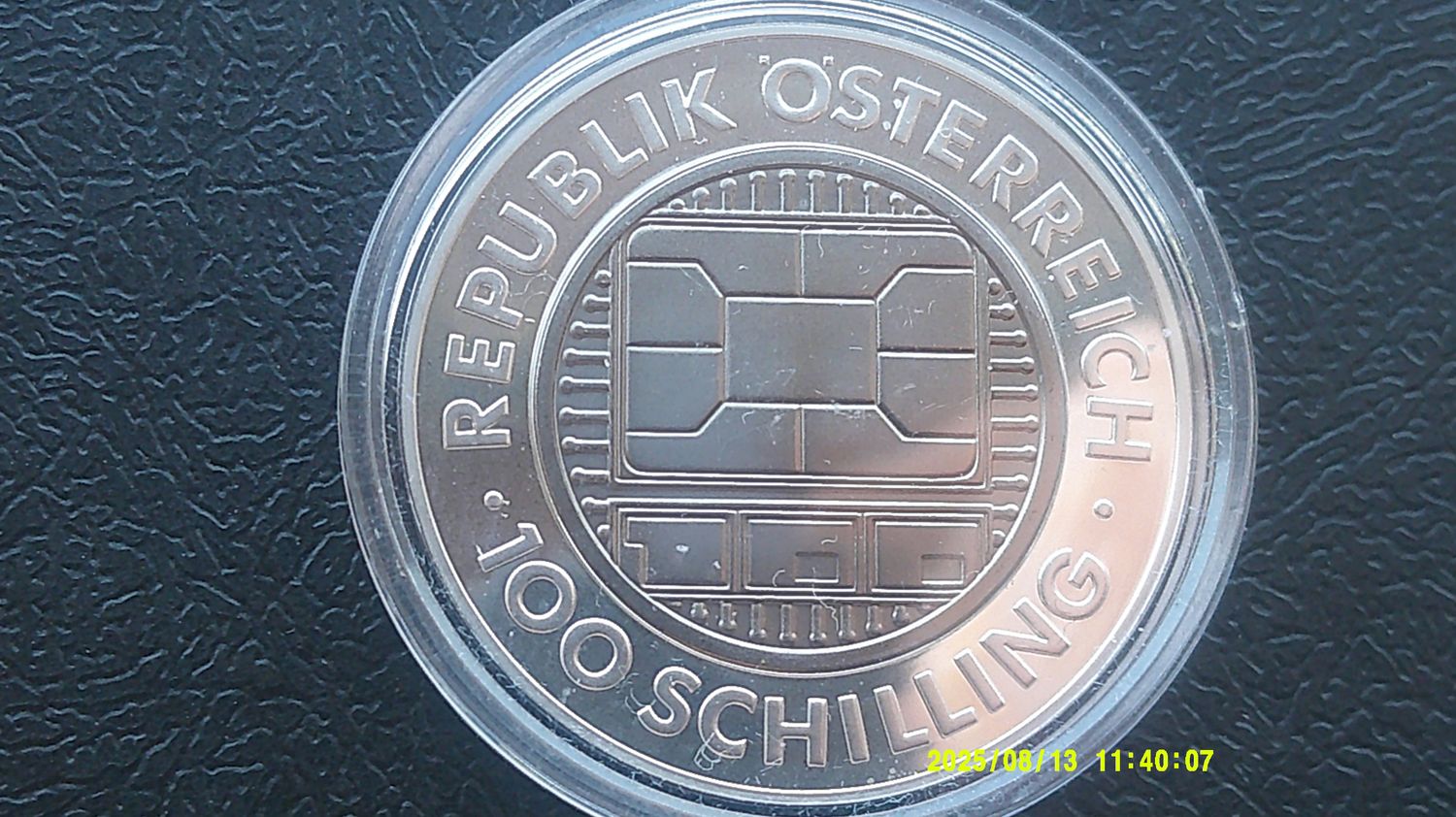 Austria Silver Proof  100 Schilling - 2000  (Millennium)
