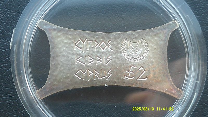 Cyprus Two Pounds  - 2000 (Millennium) PDHR