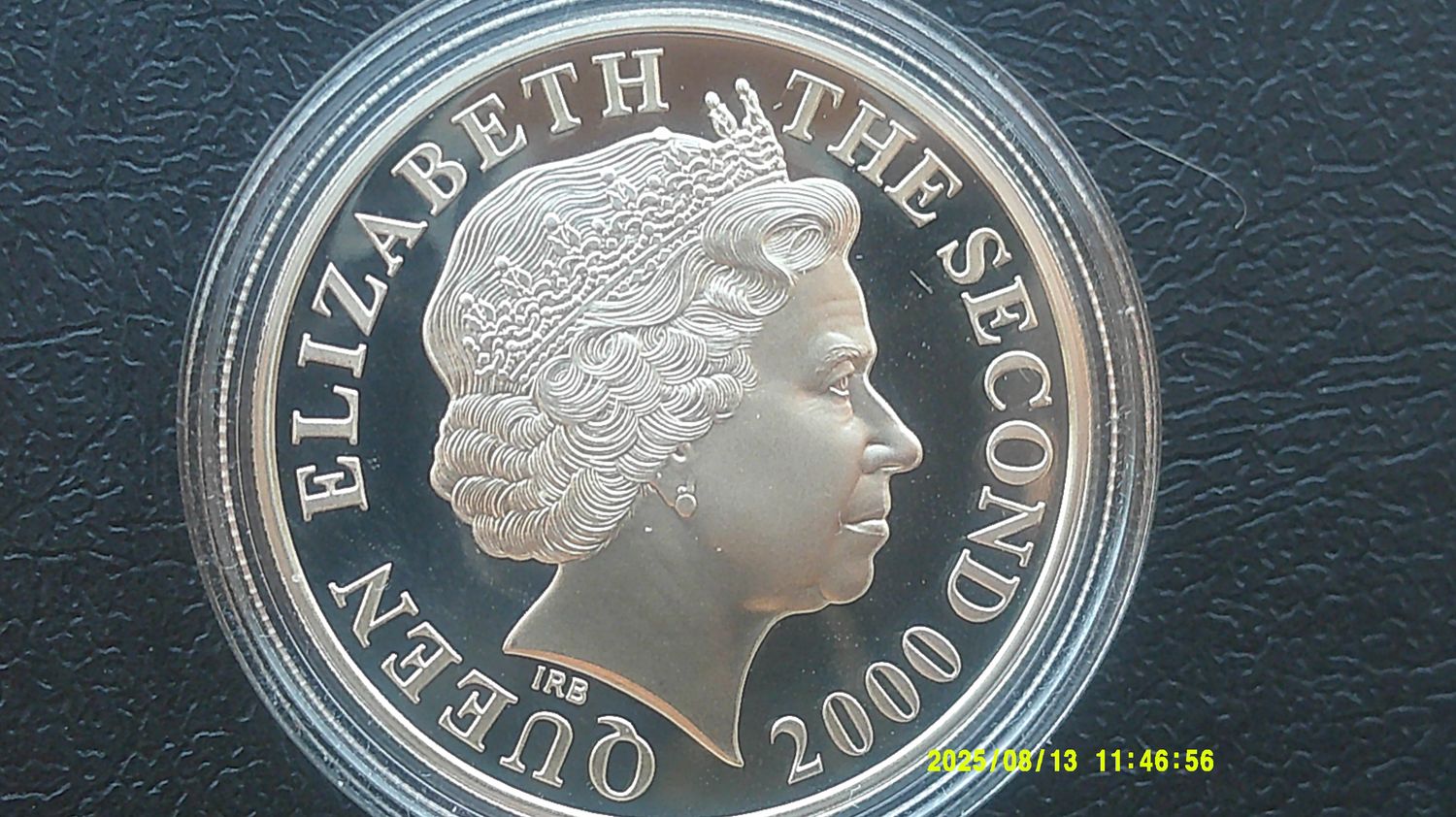 Jersey £5 Silver Proof - 2000 (Millennium)
