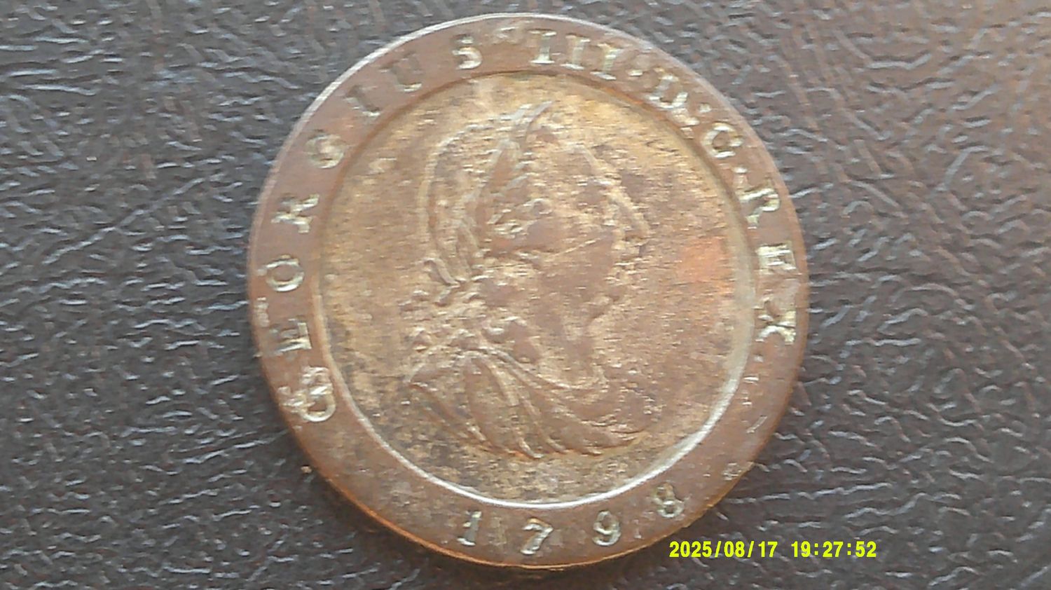 Isle of Man Halfpenny - 1798