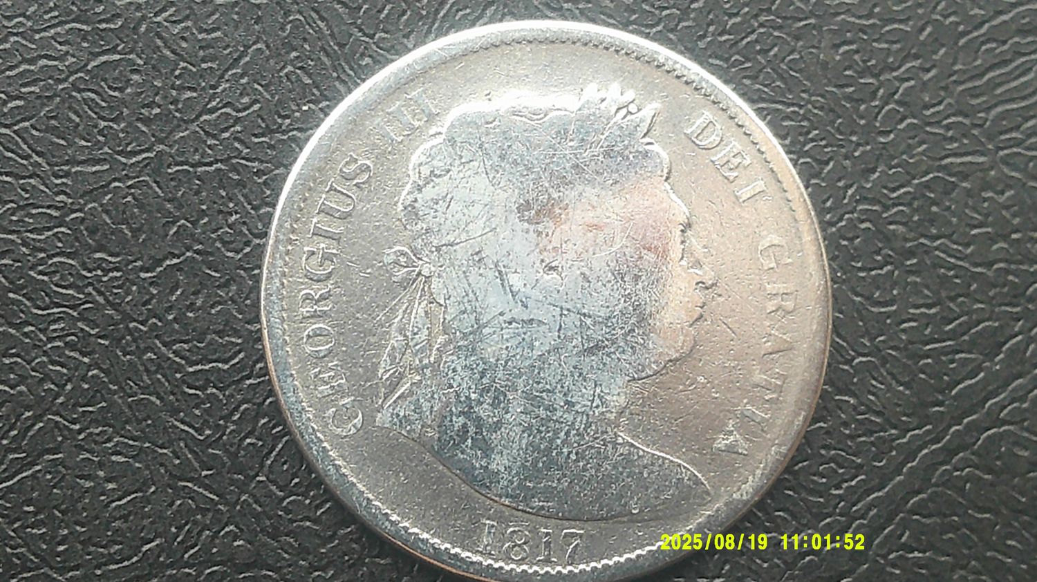 1817  -  Halfcrown (Bull Head)