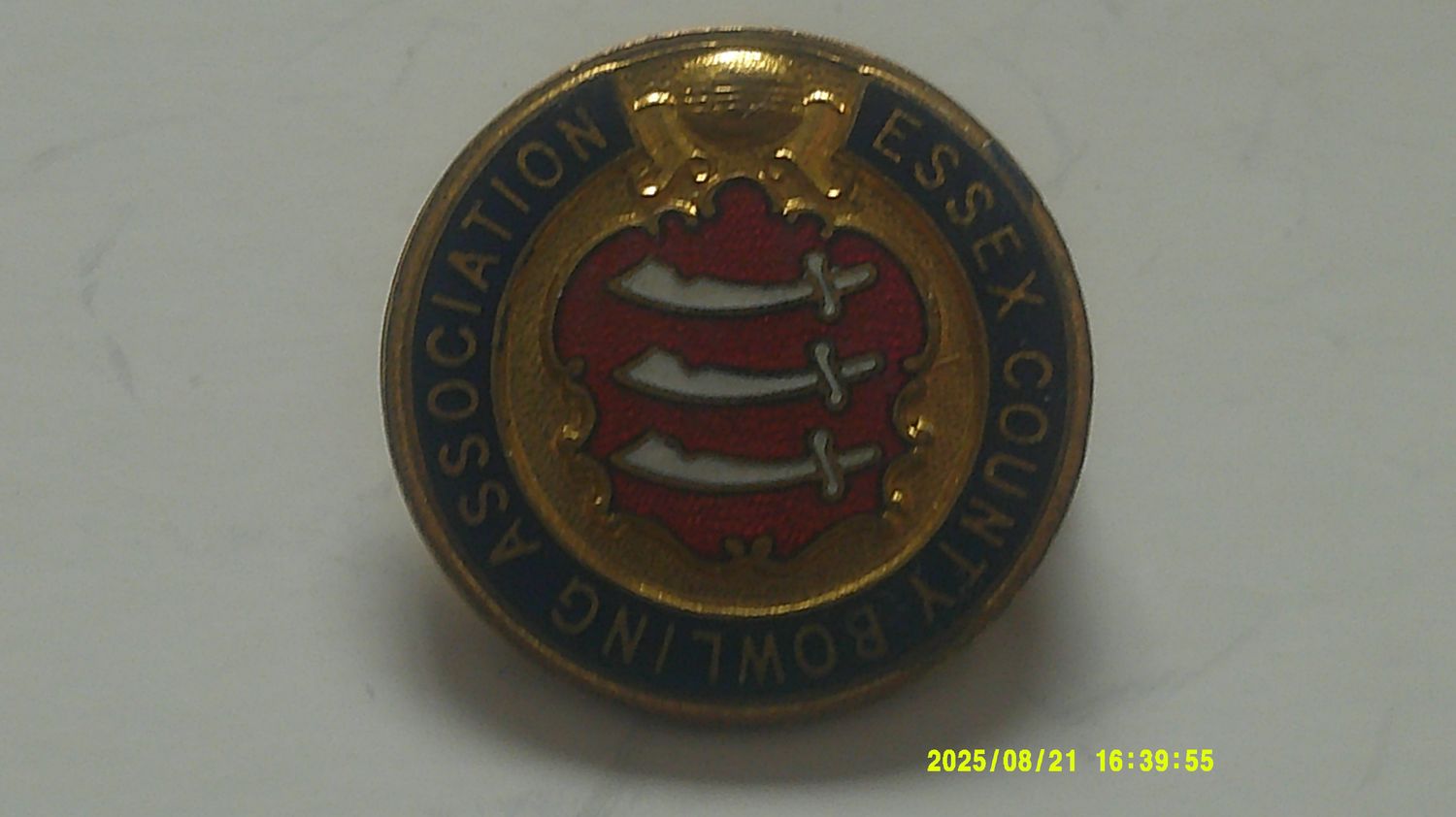 Essex County Bowling Association Badge