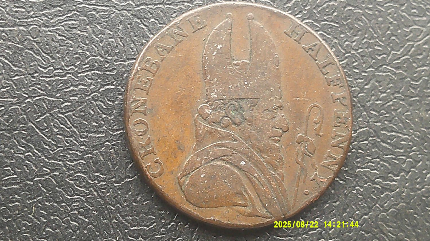 Cronebane Halfpenny - 1789