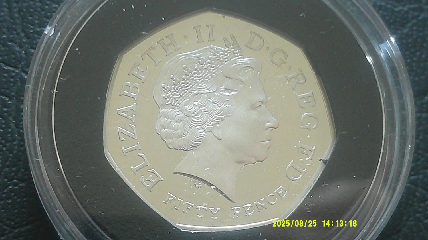 2011 - Silver Proof Fifty Pence  (WWF 50th Anniversary)  MRPD2