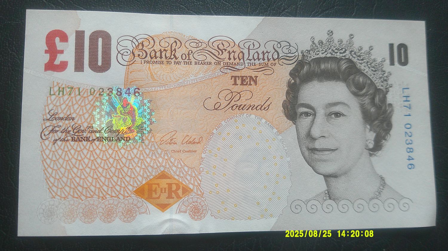 Bank of England £10  -  Victoria Clelland