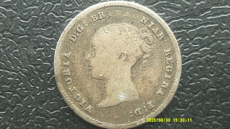 1844  -  Maundy Fourpence