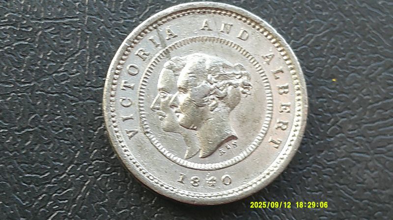 London Polytechnic Institution Victoria & Albert Medal - 1840