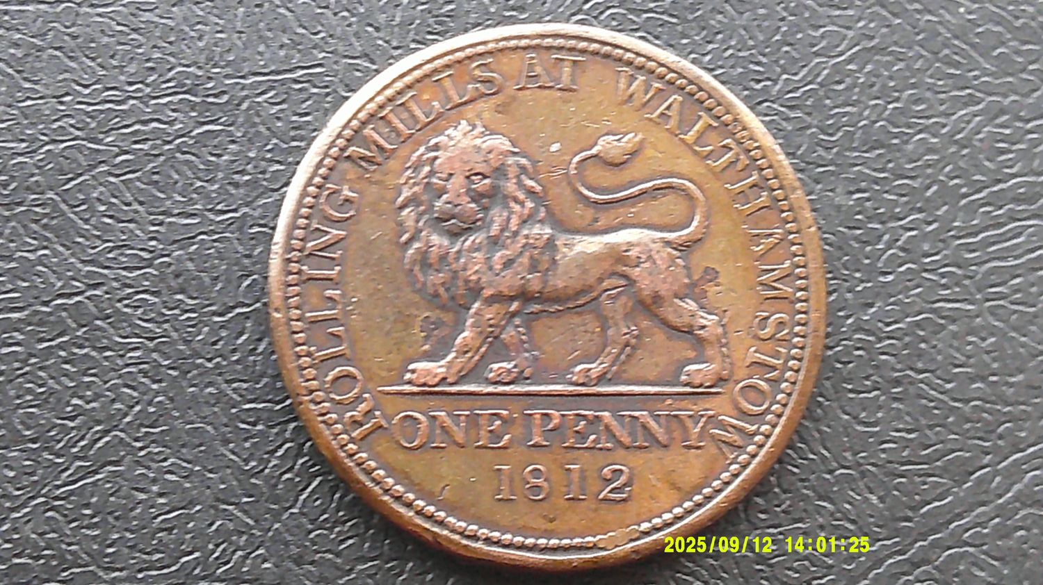 Walthamstow Penny - 1812