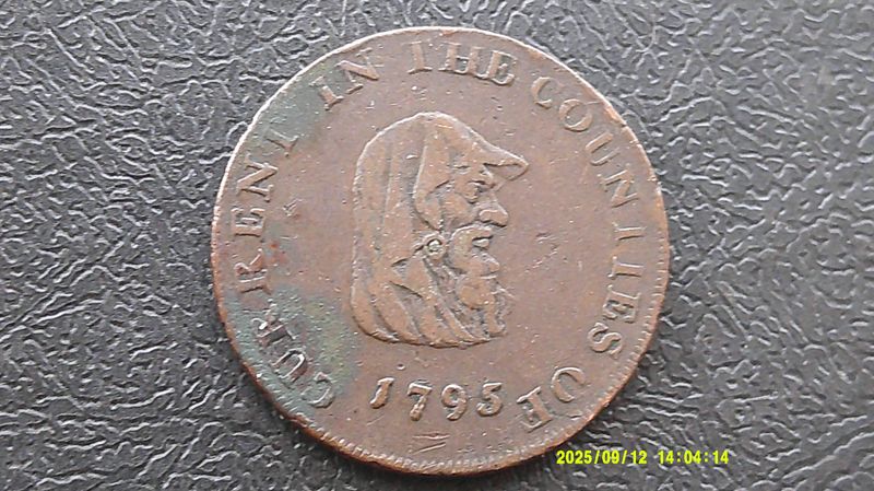 Cambridgeshire Halfpenny  -  1795