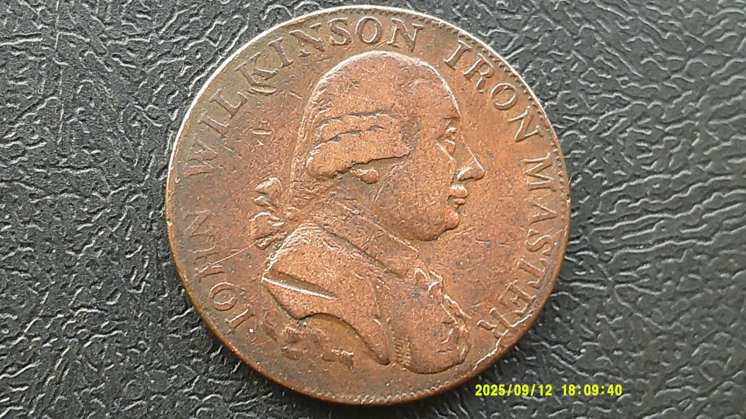 John Wilkinson Halfpenny - 1790 (Forge)