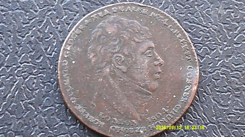 London  Farthing - 1804  (Robert Orchards)  Scarce