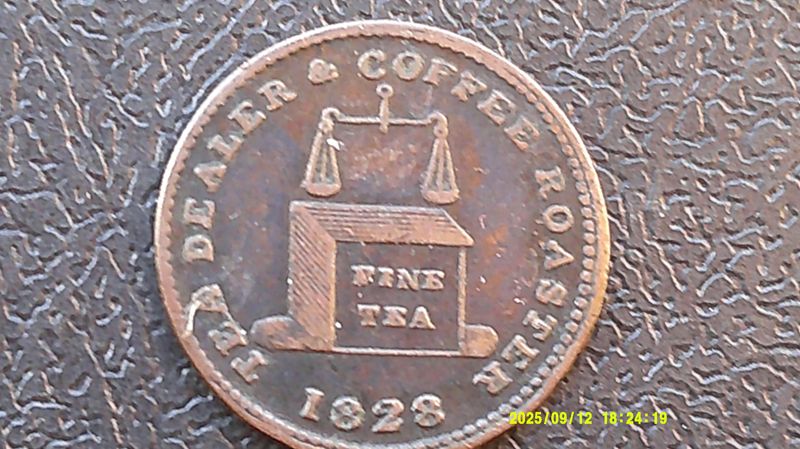 Edgbaston Farthing Token - 1828