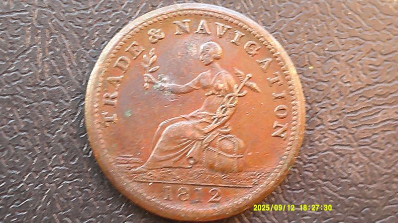 Canada Nova Scotia Halfpenny - 1812