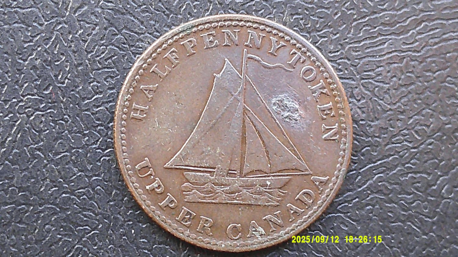 Upper Canada Halfpenny - 1820