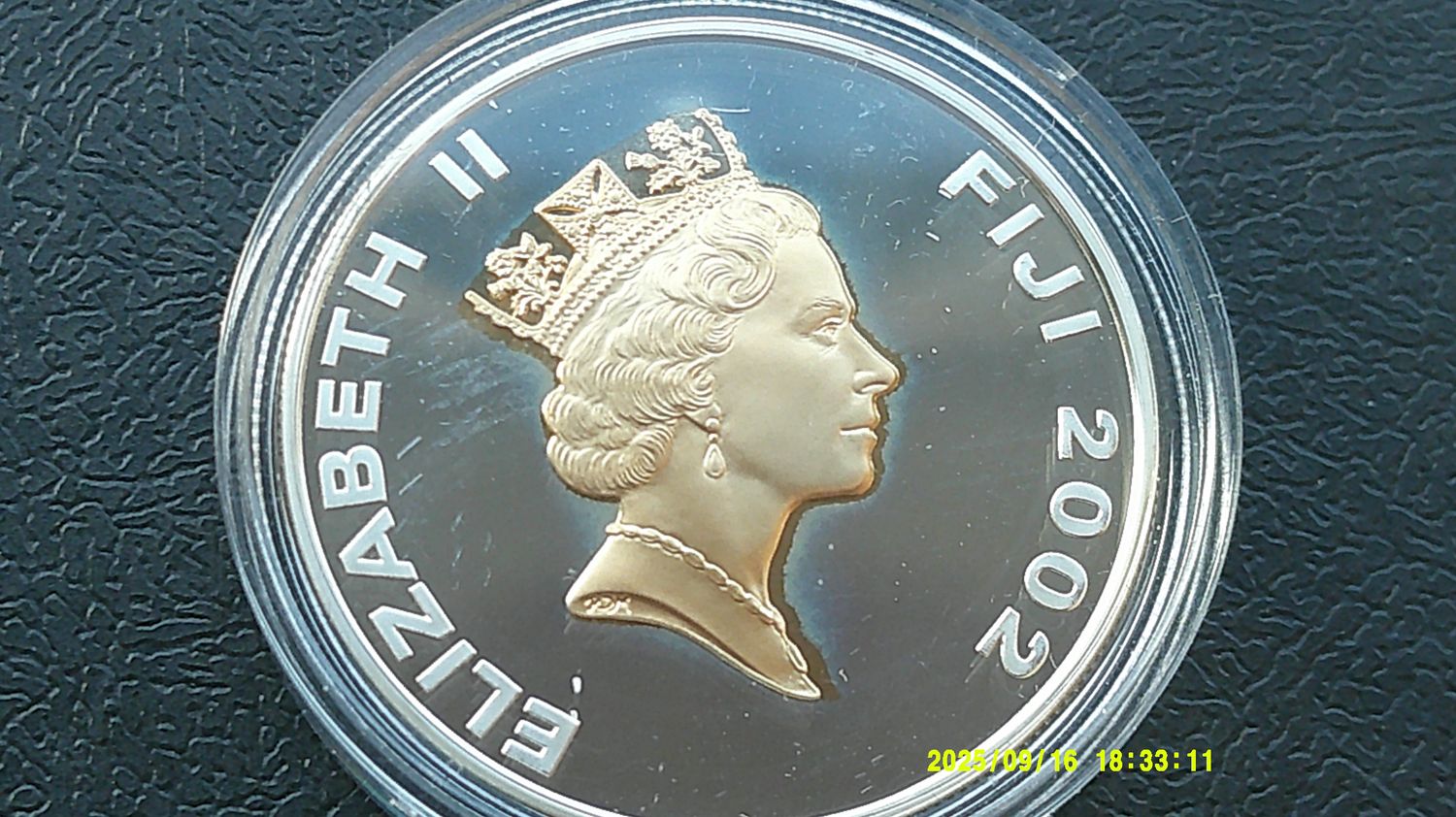 Fiji 10 Dollars  -  2002 (Golden Jubilee) HRPD