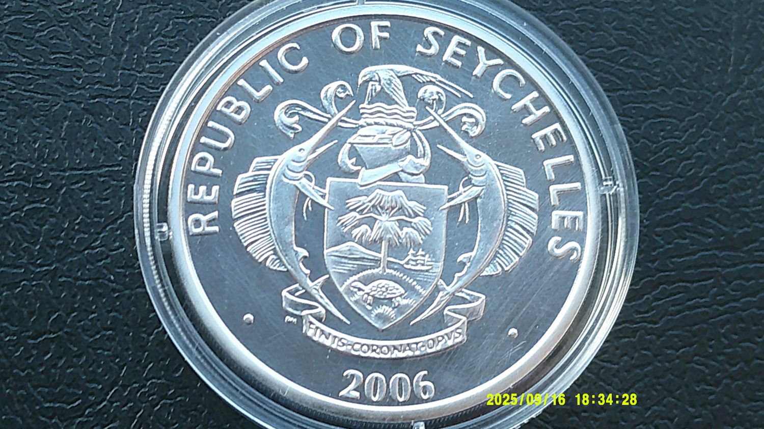 Seychelles  25 Rupees - 2006  (Queens 80th Birthday)