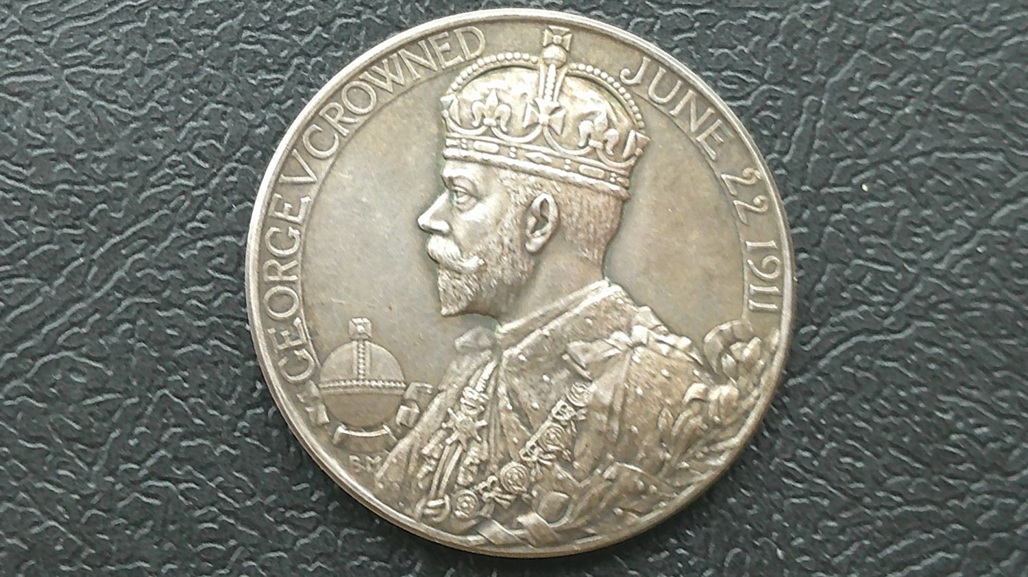1911 Coronation Medal  (Official Silver)
