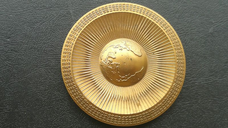 United States Standard Oil Company Centenary Medal - 1979