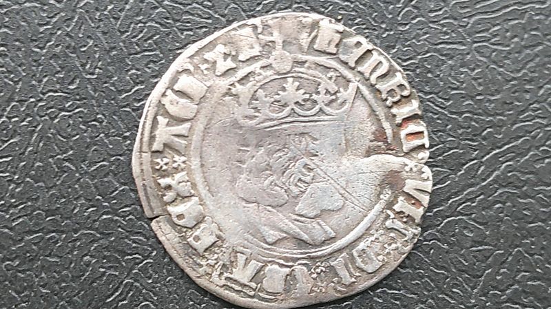 Henry VII Groat - 1505-1509 Profile Issue Very Scarce