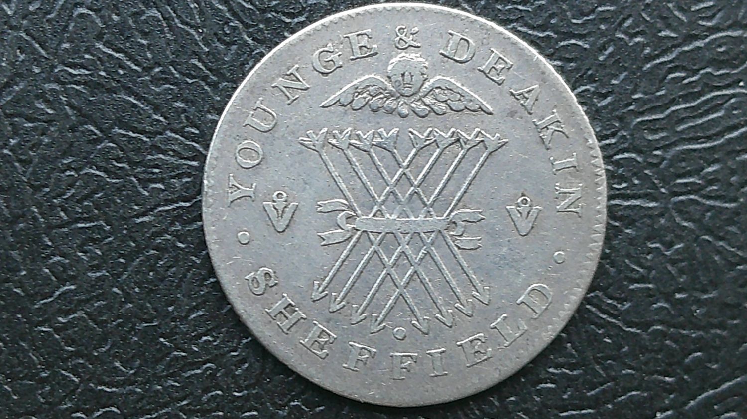 Silver Sixpence Token Sheffield - 1811