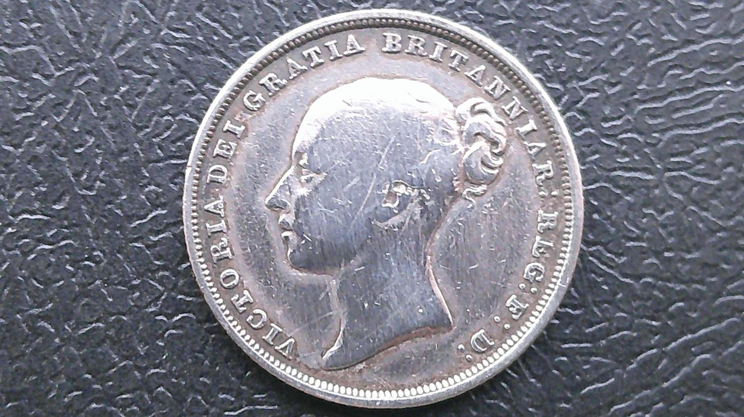 1839  -  Shilling  (First Head)