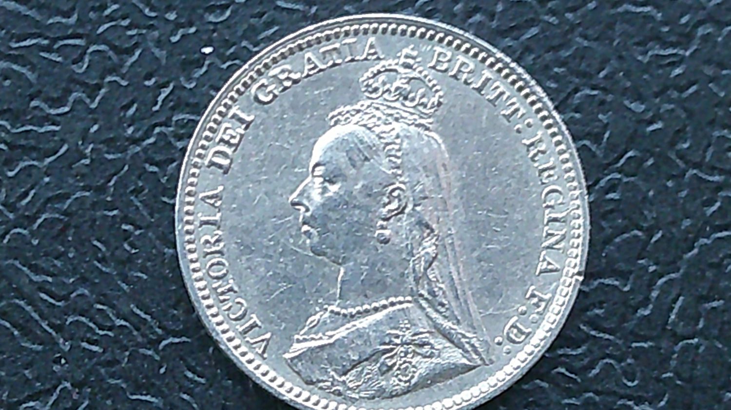 1893  -  Silver Threepence  RARE