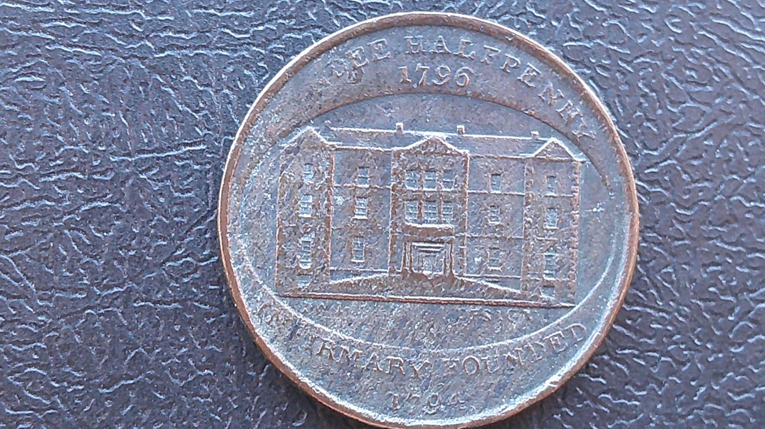 Dundee Halfpenny Token - 1796 (Dundee Infirmary)