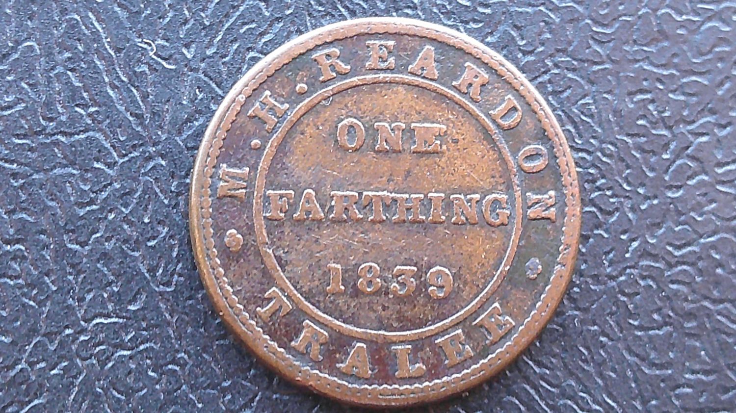 Tralee Farthing Token - 1839