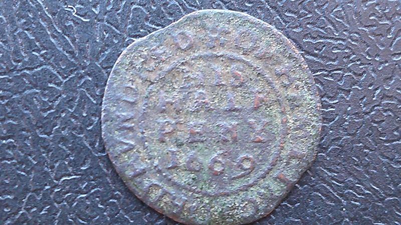 Hemlingford Halfpenny Token - 1669
