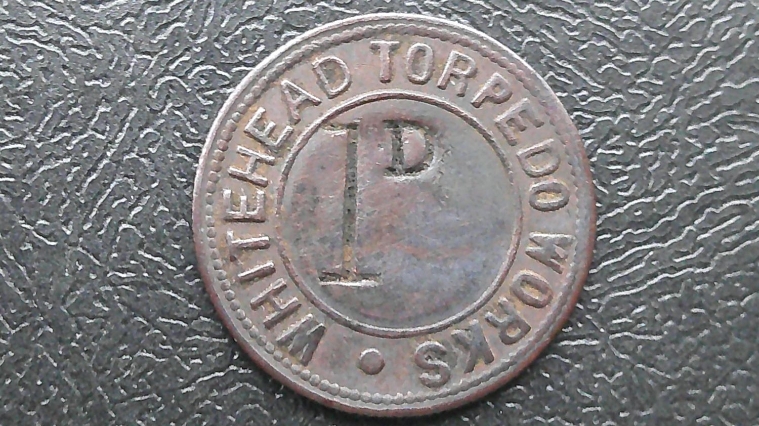 Weymouth Penny Token  1914-1918 (Whitehead Torpedo Works)