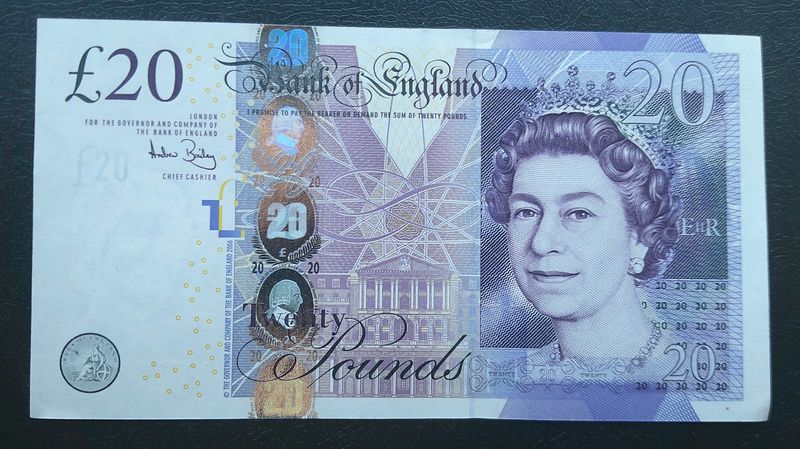 Bank of England £20 - From Sept 1993