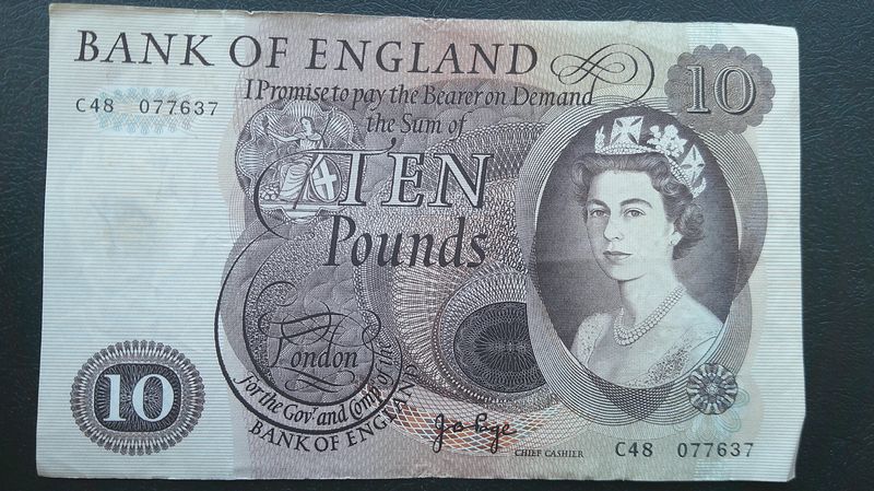 Bank of England £10 - 1967
