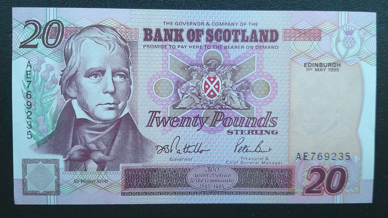 Bank of Scotland £20 - 1995