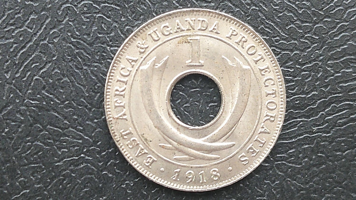 East Africa & Uganda Protectorates 1 Cent - 1918H East Africa & Uganda Protectorates 1 Cent - 1918H