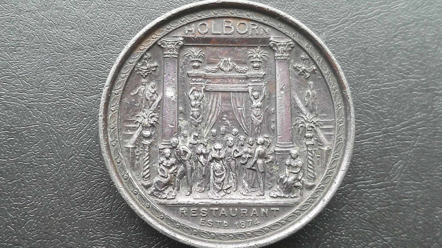 Holborn Restaurant Medal - 1896