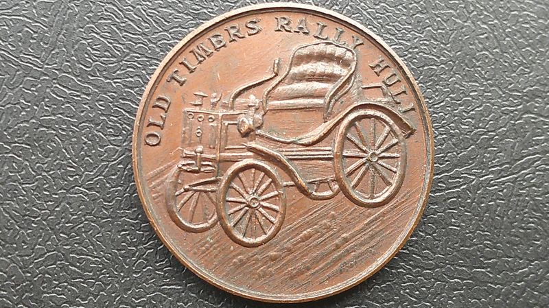 Hull Old Timers Rally Medal