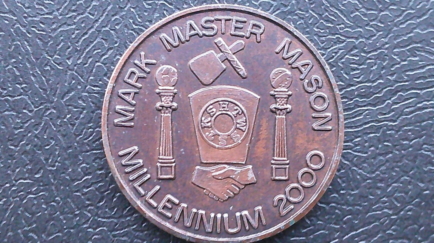 Masonic Penny Token Lodge Hartfell No 728 (Dumfries)