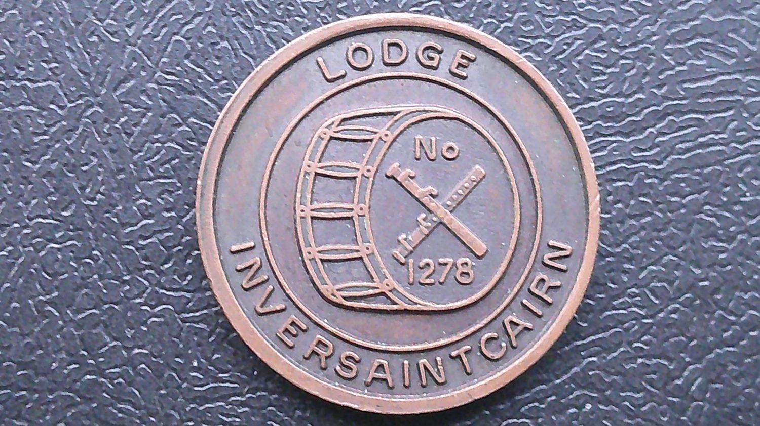 Masonic Penny Token Lodge Inversaintcairn No 1278 (Fraserburgh)