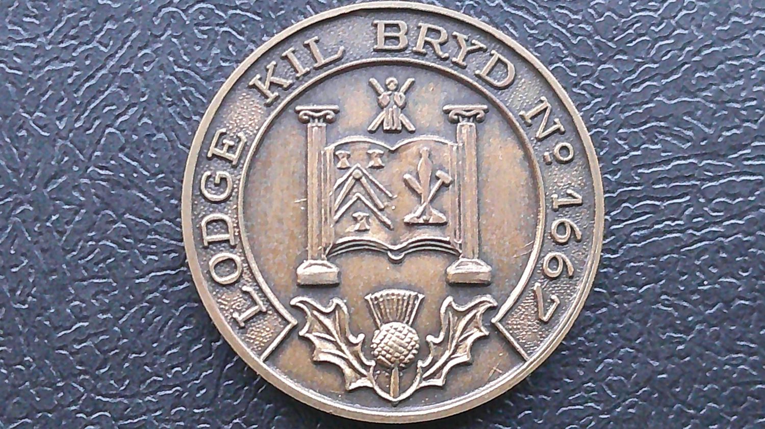 Masonic Penny Token Lodge Kil Bryde No 1667 (East Kilbride)