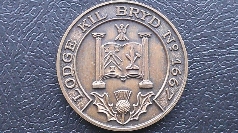 Masonic Penny Token Lodge Kil Bryde No 1667 (East Kilbride)