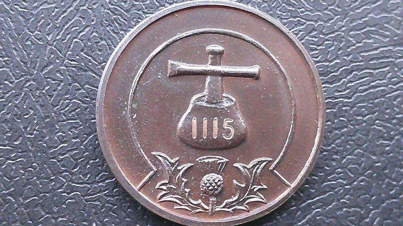 Masonic Penny Token Lodge Nithsdale St Paul No 1115 (Moniaive)