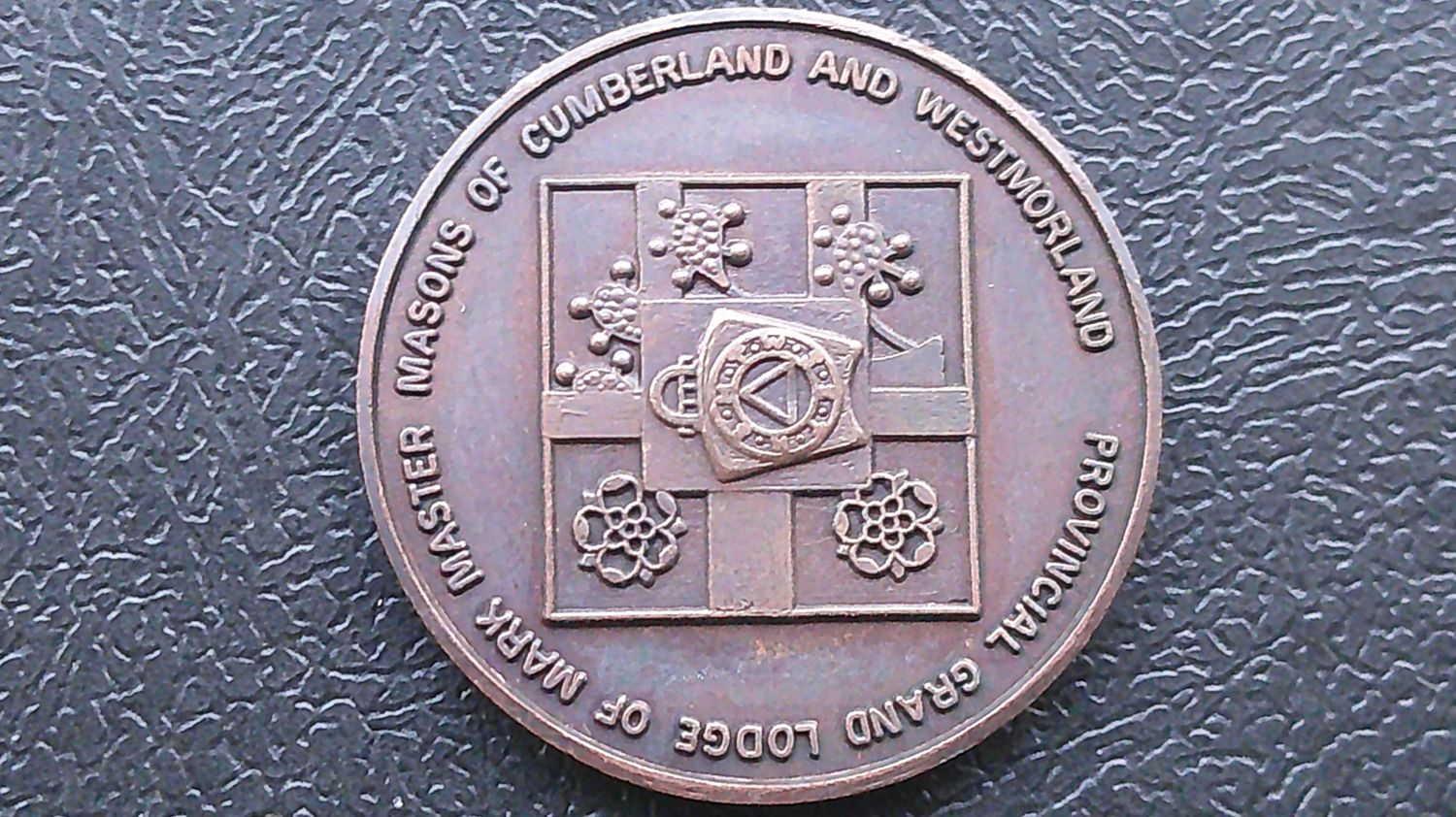 Masonic Penny Token Cumberland & Westmorland - 2000